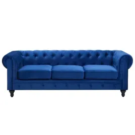 sofa-3-osobowa-welurowa-niebieska-chesterfield-lumarko