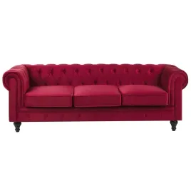 sofa-3-osobowa-welurowa-czerwona-chesterfield-lumarko