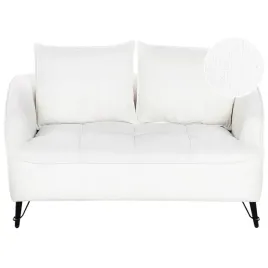 sofa-dwuosobowa-boucle-biala-hobro-lumarko