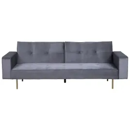 sofa-rozkladana-welurowa-szara-visnes-lumarko