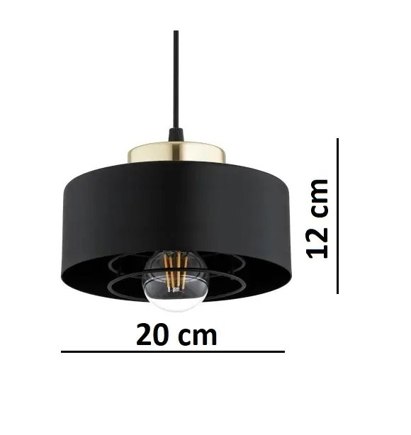 lampa-scienna-kinkiet-spring-czarna-loft-edison