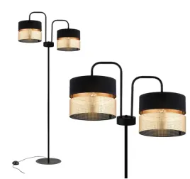 lampa-stojaca-podlogowa-abazur-czarno-zloty-led