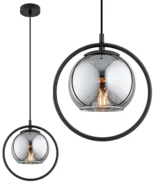 lampa-wiszaca-sufitowa-obrecz-ring-szklana-kula-grafit-saturn