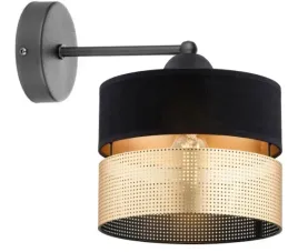 kinkiet-lampa-scienna-abazur-czarno-zloty-led