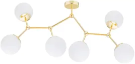 zlota-lampa-wiszaca-sufitowa-zyrandol-biale-kule-milo-led-e27