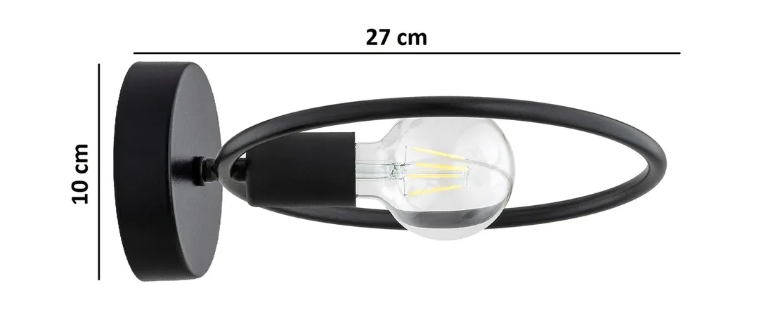 lampa-scienna-kinkiet-ring-obrecz-kolo-e27-stan-nowy