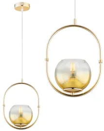 zlota-lampa-wiszaca-zwis-sufitowa-zyrandol-kula-astra-led-e27