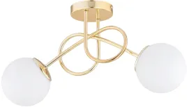 zlota-lampa-wiszaca-sufitowa-zyrandol-biale-kule-milo-led-e27