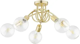zlota-lampa-sufitowa-zyrandol-zarowki-edison-led