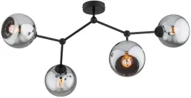 lampa-wiszaca-sufitowa-zyrandol-czarna-kula-chrom-dior-led-e27