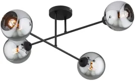 lampa-wiszaca-sufitowa-zyrandol-czarna-kula-chrom-dior-led-e27