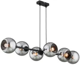 lampa-wiszaca-sufitowa-zyrandol-czarna-kula-chrom-dior-led-e27
