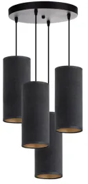 lampa-wiszaca-abazur-tuba-welur-wybor-kolorow-czarny-zielony-bezowy-szary
