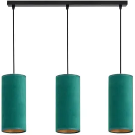 lampa-wiszaca-abazur-tuba-welur-wybor-kolorow-czarny-zielony-bezowy-szary
