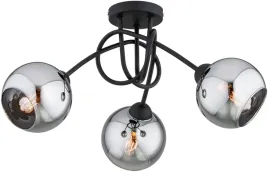 lampa-wiszaca-sufitowa-zyrandol-czarna-kula-chrom-dior-led-e27