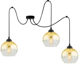 lampa-wiszaca-sufitowa-zyrandol-zwis-zlota-kula-led-e27