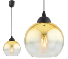 lampa-wiszaca-sufitowa-zyrandol-zwis-zlota-kula-led-e27