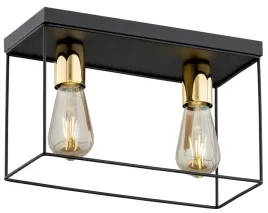 lampa-sufitowa-wiszaca-klatka-edison-retro-czarno-zlota-wybor-kolorow