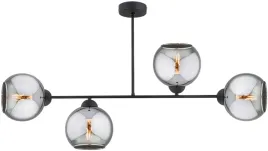 lampa-wiszaca-sufitowa-zyrandol-czarna-kula-chrom-dior-led-e27