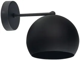 lampa-scienna-kinkiet-metalowa-kula-czarna