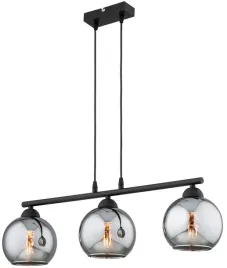 lampa-wiszaca-sufitowa-zyrandol-czarna-kula-chrom-dior-led-e27
