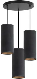 lampa-wiszaca-abazur-tuba-welur-wybor-kolorow-czarny-zielony-bezowy-szary
