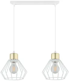 lampa-wiszaca-zyrandol-loft-brylant-biala-zlota