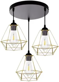 lampa-wiszaca-sufitowa-zyrandol-diament-led-zloto