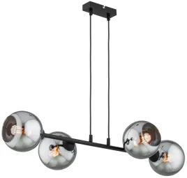 lampa-wiszaca-sufitowa-zyrandol-czarna-kula-chrom-dior-led-e27