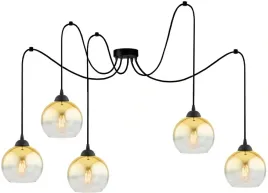 lampa-wiszaca-sufitowa-zyrandol-zwis-zlota-kula-led-e27