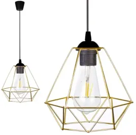 lampa-wiszaca-sufitowa-zyrandol-diament-led-zloto