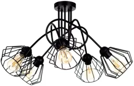 lampa-wiszaca-sufitowa-zyrandol-brylant-loft-drut