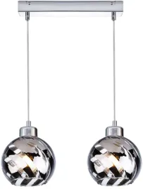 lampa-wiszaca-zwis-chrom-zyrandol-plafon-led