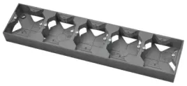 ospel-aria-puszka-instalacyjna-natynkowa-pieciokrotna-szary-mat-pnp-5u-70