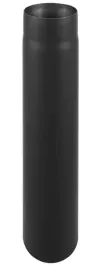 rura-dymowa-fi-150-1000mm-przylacze-spalinowa-1m-czarna-zaroodporna-do-kozy