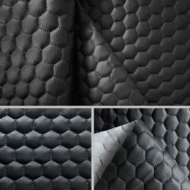 skaj-pikowany-tkanina-meblowa-eko-skora-material-plaster-miodu-czarna
