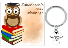 prezent-zakonczenie-roku-szkolnego-dzien-dziecka-brelok-koszulka-uczen