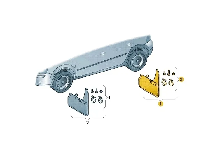 chlapacze-tyl-vw-golf-oe-stan-opakowania-oryginalne-stan-nowy