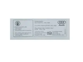 naklejka-informacyjna-ilosc-czynnika-r-134a-audi-oe