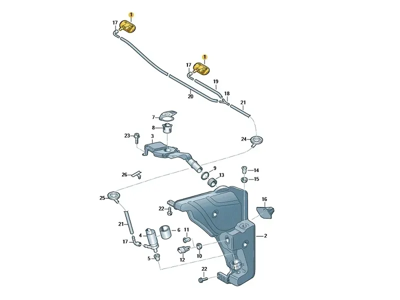 adapter-dyszy-spryskiwacza-audi-oe-stan-nowy