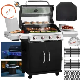 grill-gazowy-ogrodowy-4-1-na-kolkach-zeliwny-ruszt-szafka-na-butle-18kw