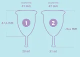 rainbow-cup-kubeczek-menstruacyjny-rozmiar-2-stan-nowy