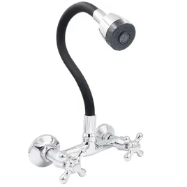 bateria-umywalkowa-kuchenna-scienna-dwuuchwytowa-retro-2-tryby-360-flex