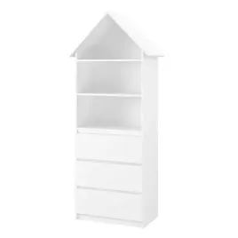 regal-dzieciecy-a3-domek-na-zabawki-bialy-gladki