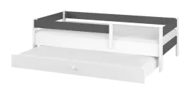 lozko-dzieciece-simple-podwojne-baby-boo-180x80-bialy-gladki-antracyt