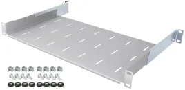 polka-rack-19-1u-250mm-regulowana-250-410-mm-do-szaf-rack-szara-stalflex