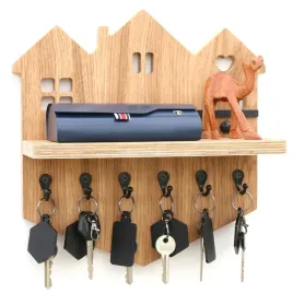 organizer-na-klucze-polka-domek-28x30cm-przedpokoj-wieszak-woodexpert