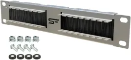 organizer-na-kable-rack-10-1u-z-przepustem-kablowym-ze-szczotka-stalflex