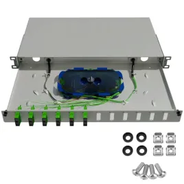 przelacznica-swiatlowodowa-szuflada-rack-19-1u-do-szafy-rack-12xsc-duplex
