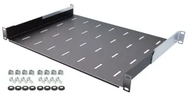 polka-rack-19-1u-350mm-regulowana-350-510-mm-do-szaf-rack-czarna-stalflex